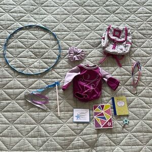 Brand New American Girl Gymnastics Set